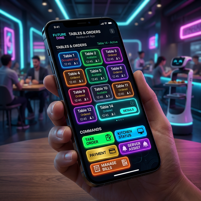 App de Lançamento de Comandas